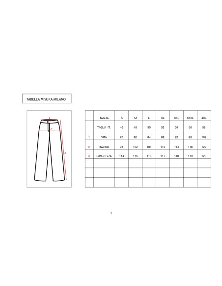 PANTALONE MILANO