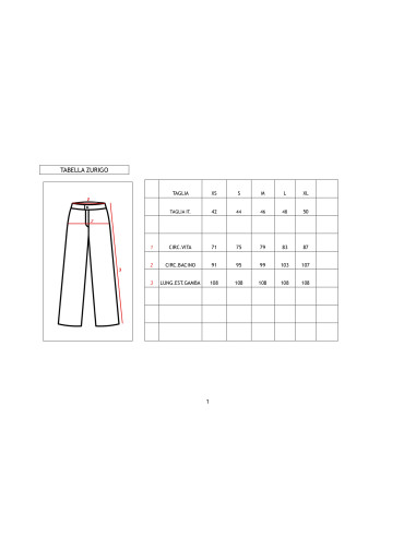 PANTALONE ZURIGO
