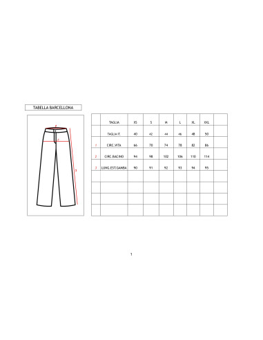 PANTALONE BARCELLONA